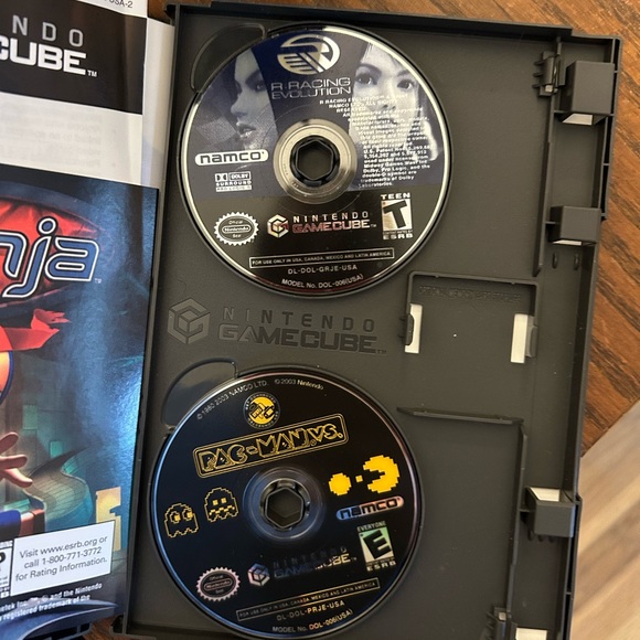 R: Racing Evolution and Pac-Man GameCube Games - Picture 2 of 2